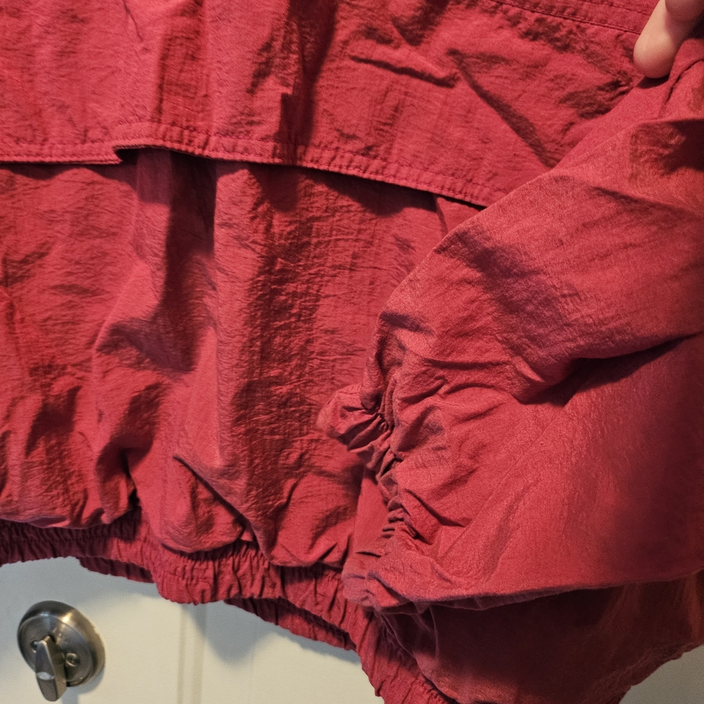 Eclipse Red Windbreaker Jacket - image 7